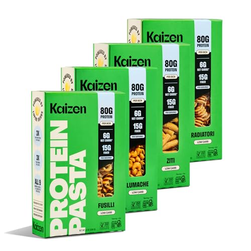 Kaizen Pasta Variety Pack - Keto, Low Carb, High Protein