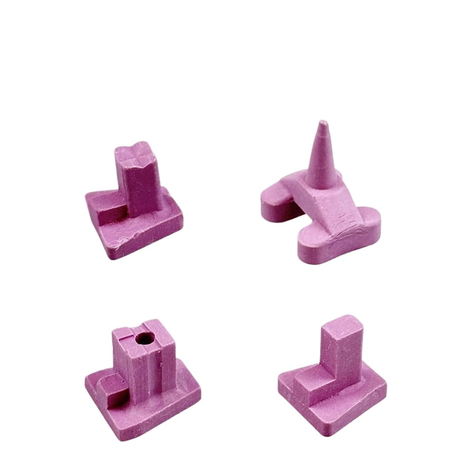 Ceramic Firing Pegs for Crowns and Bridges 10pcs/Set Flat Type Dental Lab Ceramist Tool Ceramic Oven Tray for Crowns and Bridges in Porcelain Furnace Supplies
