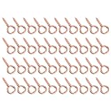 Perle Ram Horn Schraubanhänger DIY Handwerk Schmuck Zubehör Material Fertigprodukt (Hinweis: Bestellen Sie 10 Sets, mit Einer Anfrage an den Lieferanten, Diese in PE-Beutel zu