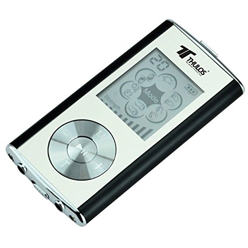 Tens professionelle Massage - 6 Programme - 2-Kanal - 4-Elektroden - Digitale Anzeige