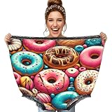 Vortithora Augenstern Colorful-Donut-Chocolate Funny Gag Gifts Oversize Granny Mutandine