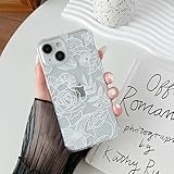 【Einzigartiges Design】: Dieses iPhone 13 Handyhülle ist mit sorgfältigen Rose Blume Muster entworfen, die Ihr Telefon mehr fortschrittliche und stilvoll aussehen lässt. Transparente Rückseite kann die Schönheit Ihres Smartphones zeigen.