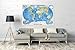 National Geographic World Physical Wall Map - Laminated (Enlarged: 69.25 x 46.25 in) (National Geographic Reference Map)
