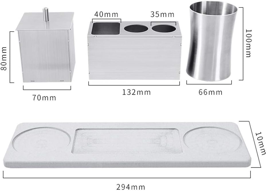 304 Electric Toothpaste Toothbrush Rack Health Function Bathroom Toothbrush Cup Set