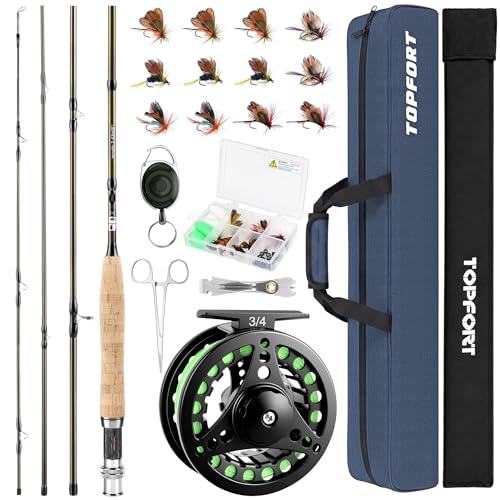 TOPFORT Fly Fishing Combo