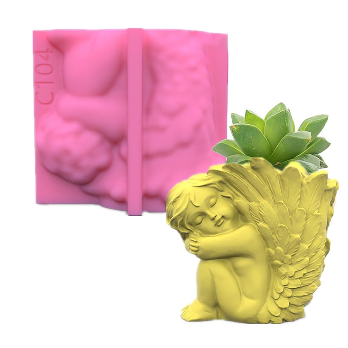 Moule en silicone 3D fait à la main pour vos ateliers poterie maison