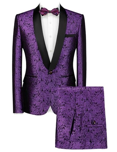 Costume jacquard homme 2 pièces la solution élégante contre les tenues fades