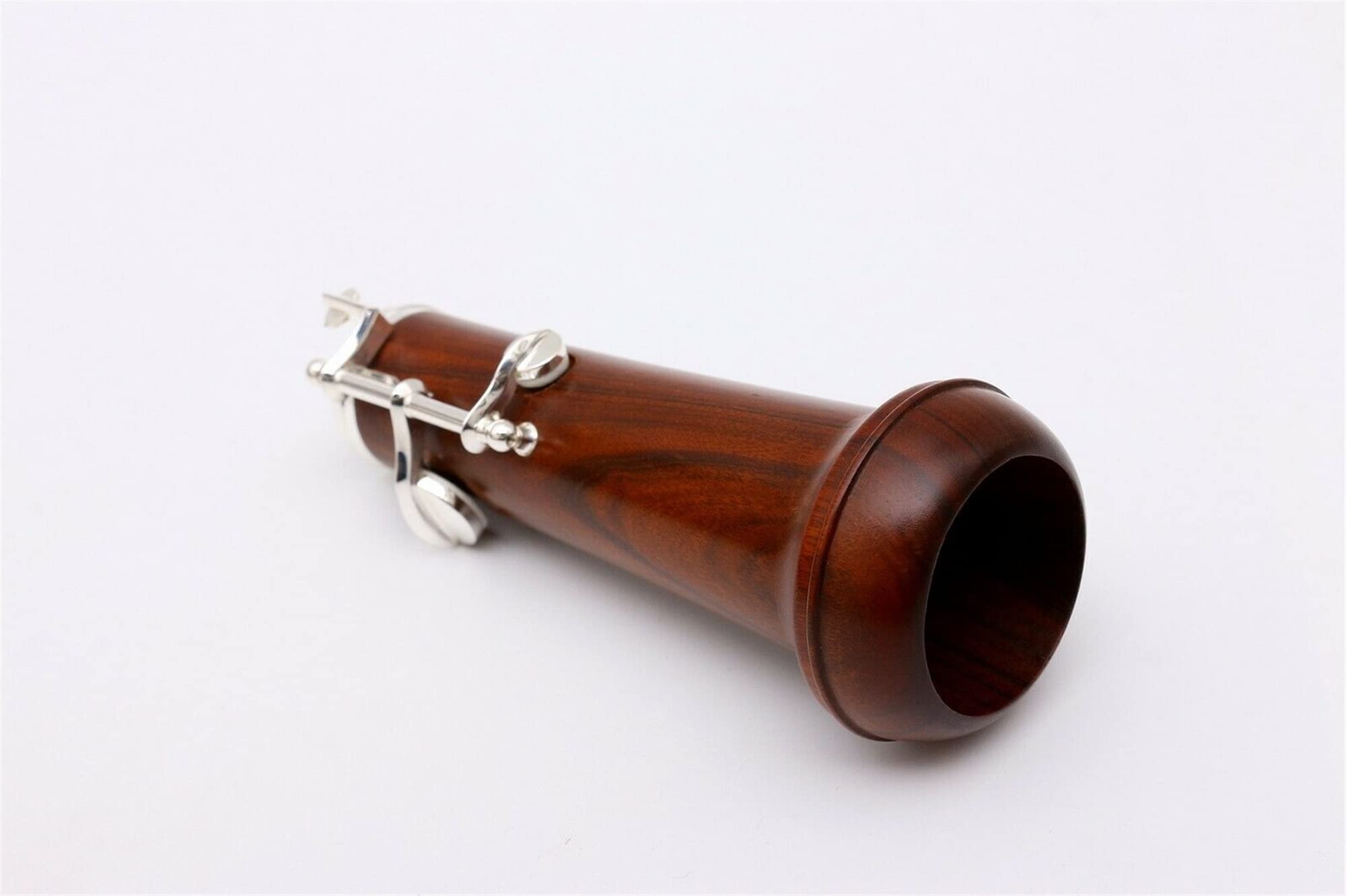 Strumento Oboe New Oboe C Key Hard Gomma Wood Left Octave Resonance F con Custodia in Pelle Principiante di Oboe