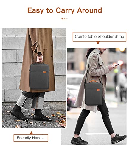 Image of MoKo 13.3-14 Inch Laptop Sleeve Carrying Bag with Shoulder Strap & Handle