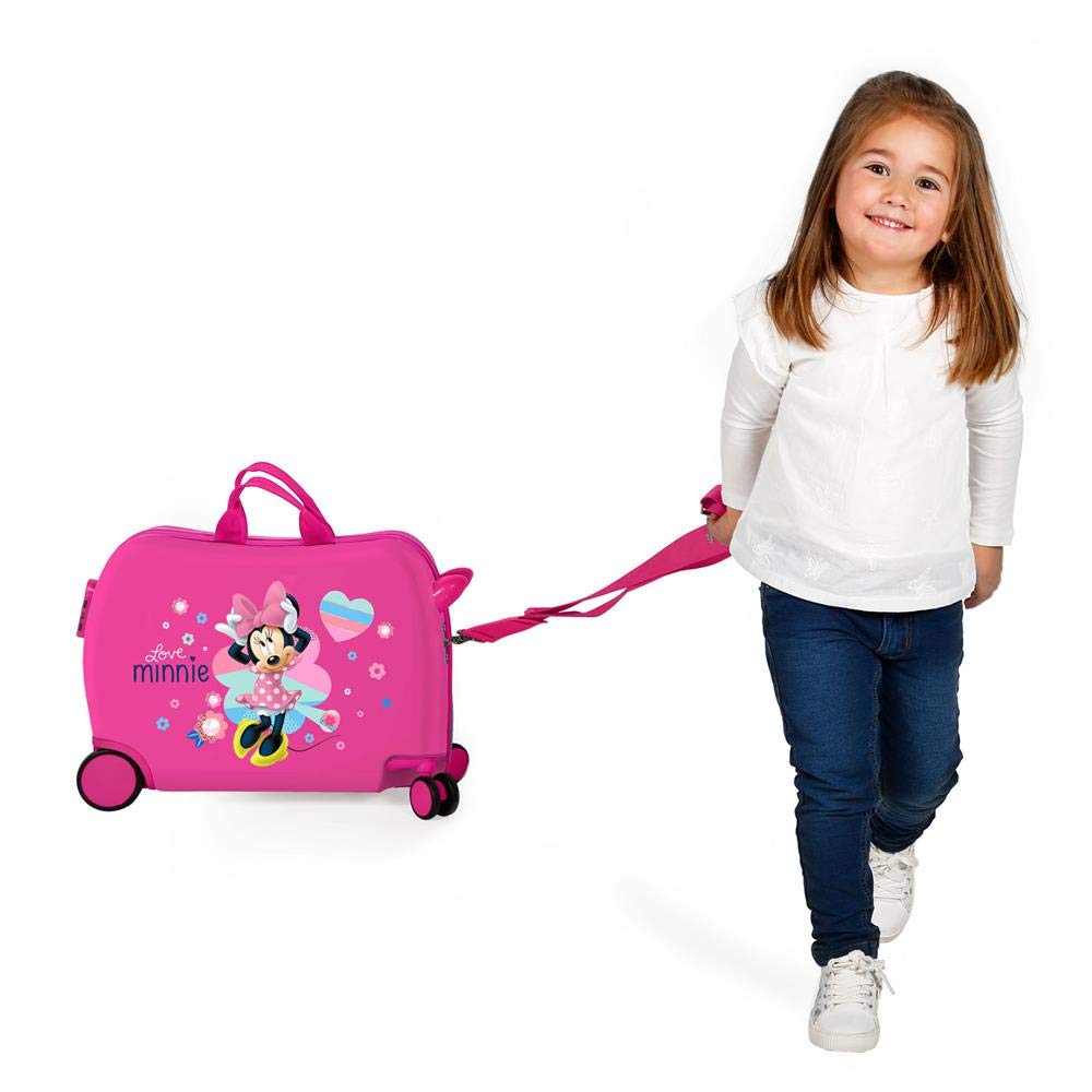 Disney Valigia per bambini 2 ruote multidirezionali Minnie Love