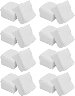 Naroote 1600 Pcs Makeup Cotton Pads, Thickened Soft Cosmetic Disposable Pads, Skin-Friendly 3D Dot Texture Pads with Moisturizing Function, Perfect for Makeup Removal