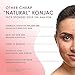 Konjac Sponge Face for Cleansing | Vegan + Microplastic Free | 100% Natural Plant Based | Non-Toxic | Sustainable Biodegradable | Eco-Friendly | Plastic Free Packaging