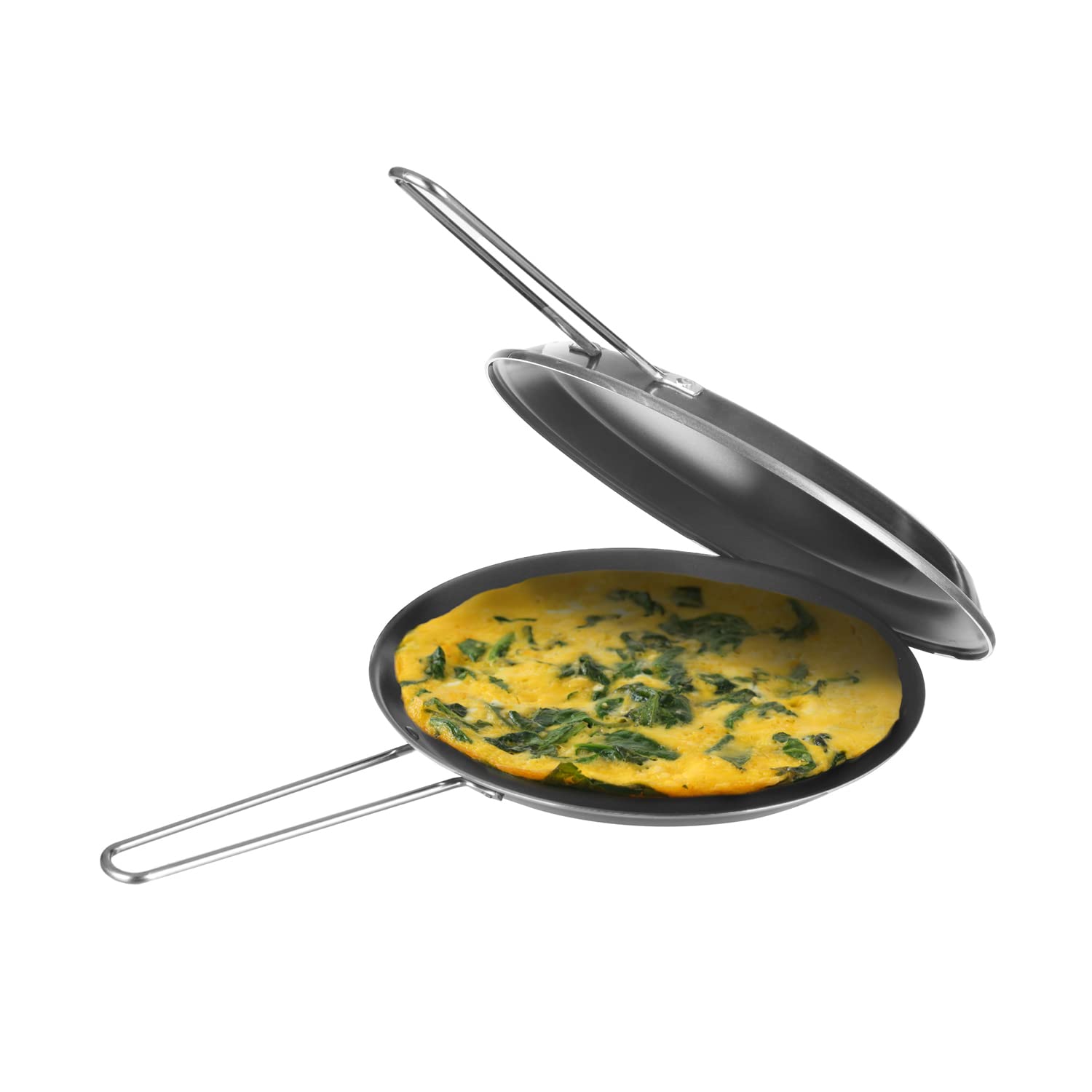 Poêle à Omelette Kasanova 26 cm - Gris Anthracite