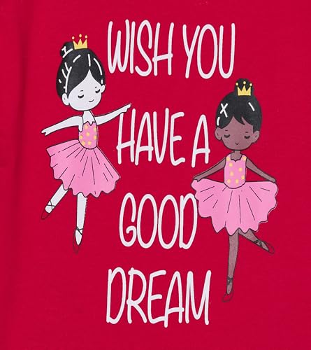 Image of T2F Girls Cotton Printed Regular Fit T-Shirt (Pack of 5)