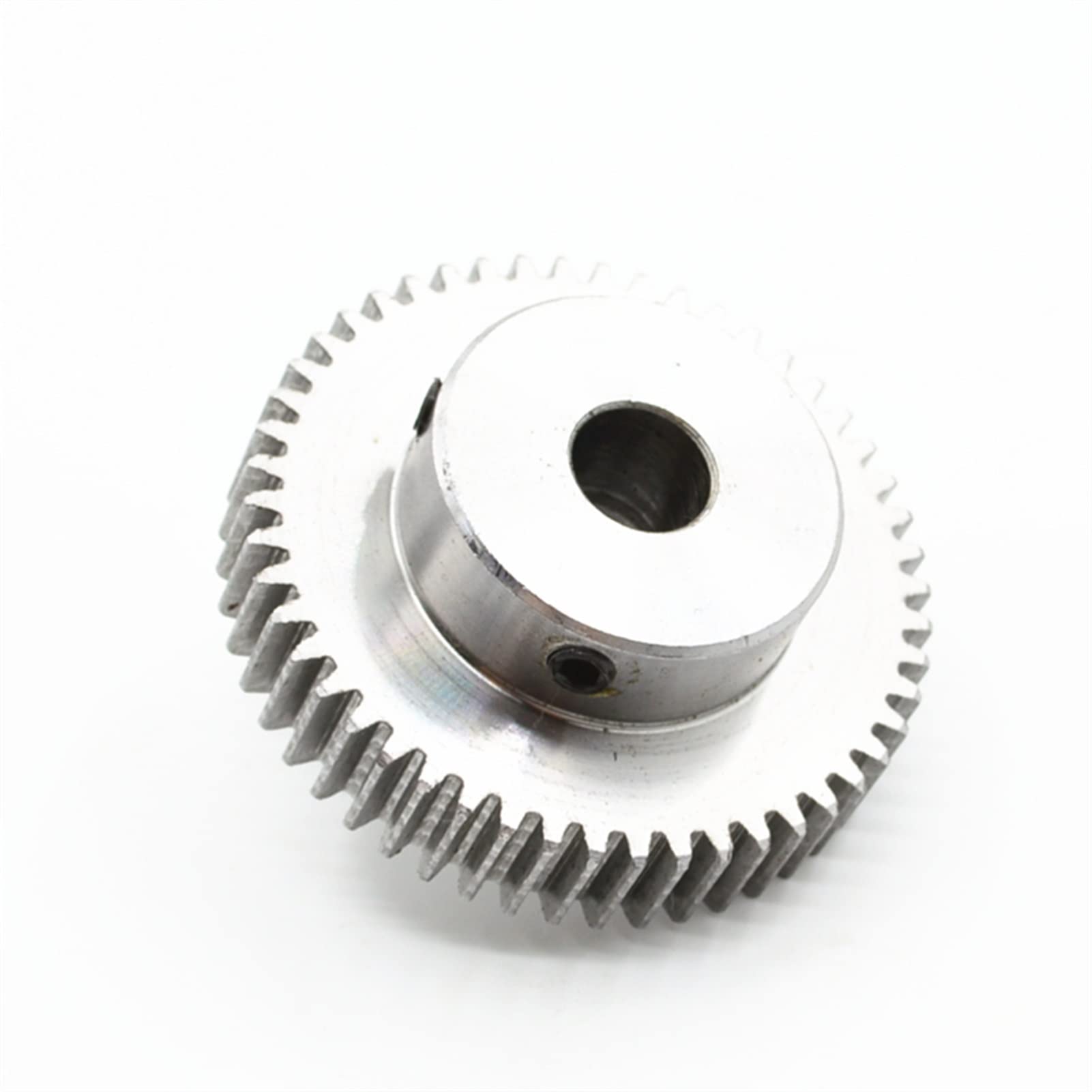Stirnradgetriebe, Ritzelsatz, Ritzel 1 Stück 1 Modul Stirnrad 1M 40T 42T 45T 50T 55T 60T Stirnrad Ritzel 45 Stahlzahnrad Zahnstange Getriebezahnradbohrung Welle(8mm Bore,40T)
