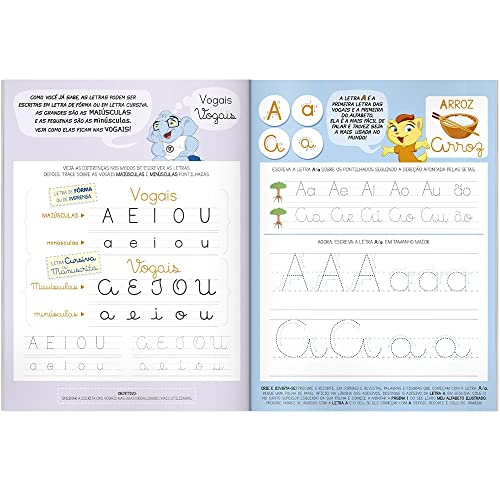 Atividades de Apoio Escolar:Vogais (Escolinha Todolivro)