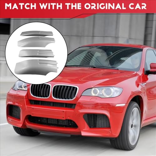Cache-embout pour barres de toit extérieures étanche protégeant la fixation BMW X6