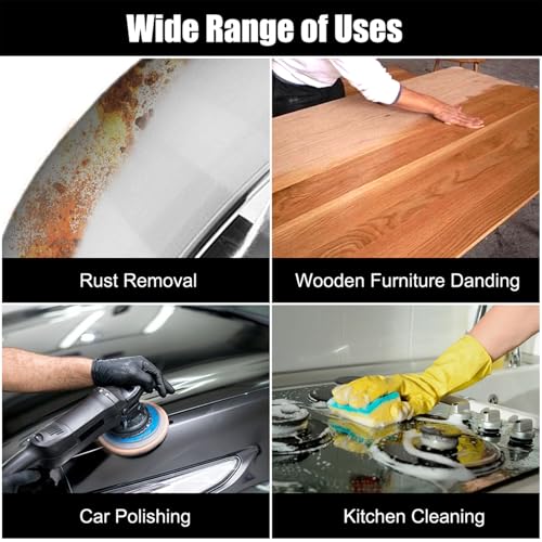 6 Stück Schleifschwämme, 60/80/100/120/180/220 Körnung Schmirgelpapier Schleifblock Waschbar Wiederverwendbar, 6 Verschiedene Schleifschwamm, für Schleifen Holz Polieren Metall Handschleifblöcke