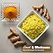 Golden Harvest Turmeric Powder – 5 lbs (2.26kg) Bulk Pack – Premium Ground Root Spice – Rich Flavor for Curries, Rice, Smoothies & Golden Milk – For Restaurants & Home Cooking