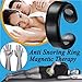 Olux Ring - Magnetic Weight Loss Ring for Women and Men, Acupressure Lymphatic Drainage Therapy (D)