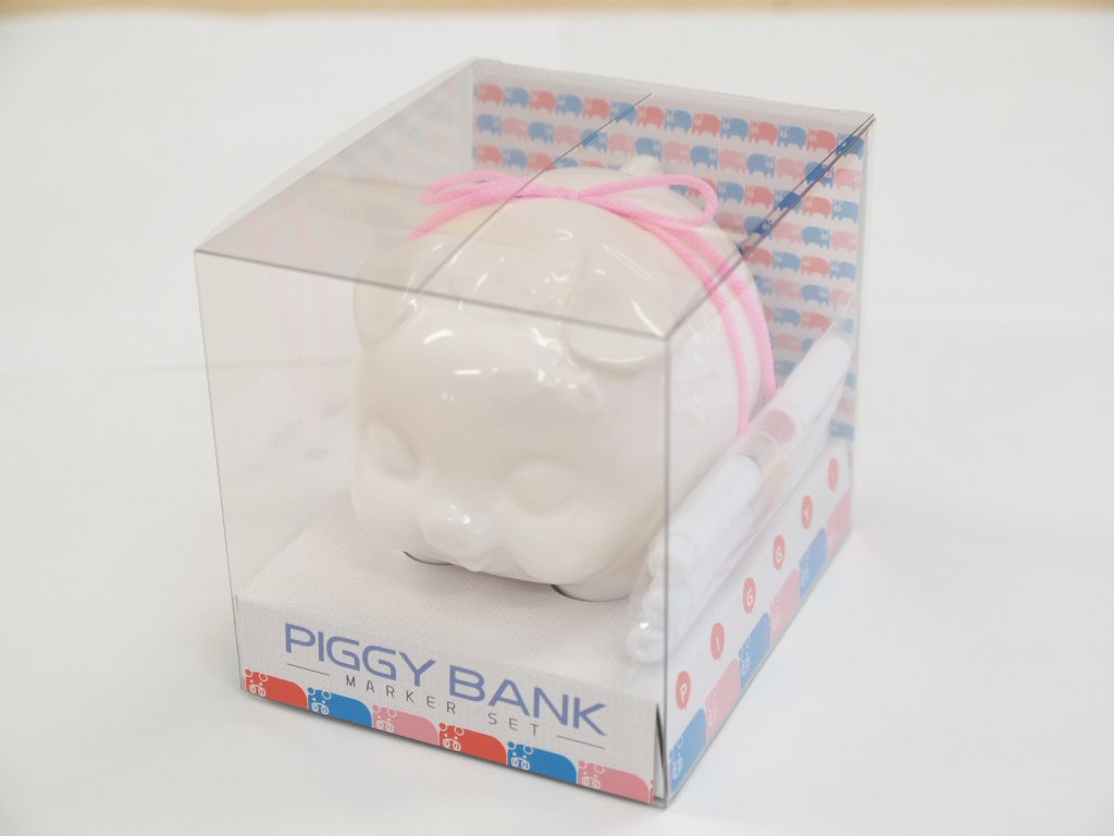 Amazon｜エポックケミカル 水性ペン らくやきマーカー ピギーバンク