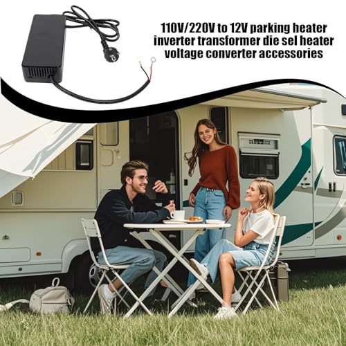 Transformador de voltaje de 12V y adaptador de CA a CC para conectar accesorios de coche en casa 2