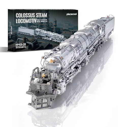 Piececool Colossus Steam Locomotive Model Kit 646 Pieces