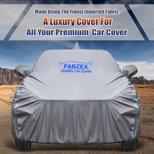Image of Waterproof Car Cover Compatible with Toyota Innova Hycross Ultimate Protection from Street Dogs & Monkeys | Scratch-Proof, Tear-Resistant, All-Weather Shield