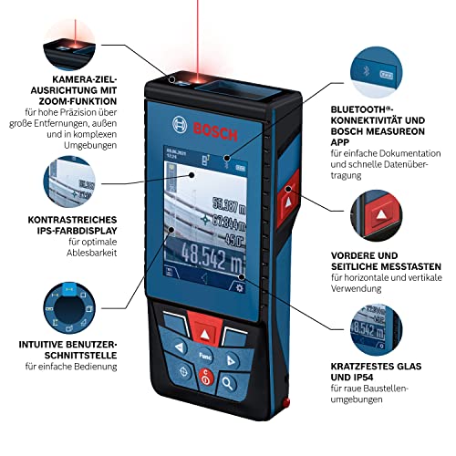 Bosch Laser-Entfernungsmesser GLM 100-25 C Professional