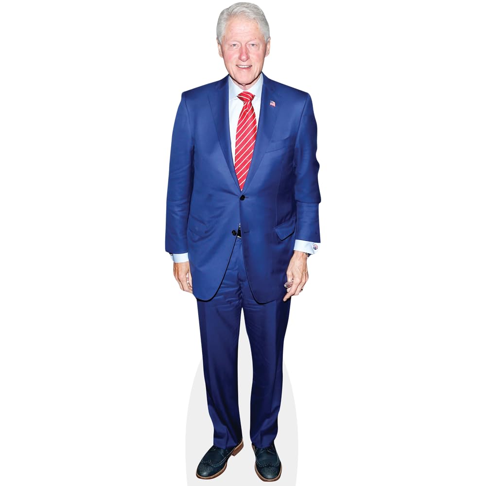 Bill Clinton (Blue Suit) Mini Size Cutout