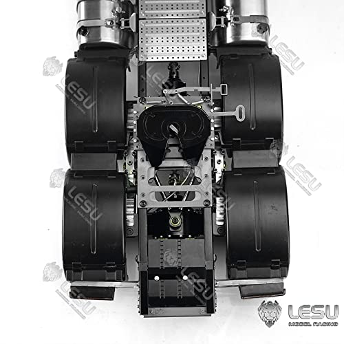 Toucan RC Hobby Metall beweglicher fünfter Rad Kingpin für Lesu 1/14 RC Modell Traktor LKW Anhänger,Kompatibel mit DIY-Tamiya
