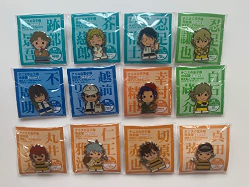 テニスの王子様 完全版 限定ピンズ全12種セット