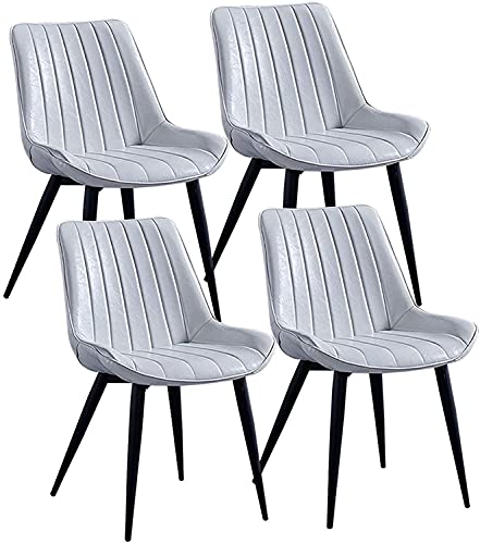 Sillas Cocina Blancas Pack 4 Marca TINGMIAN