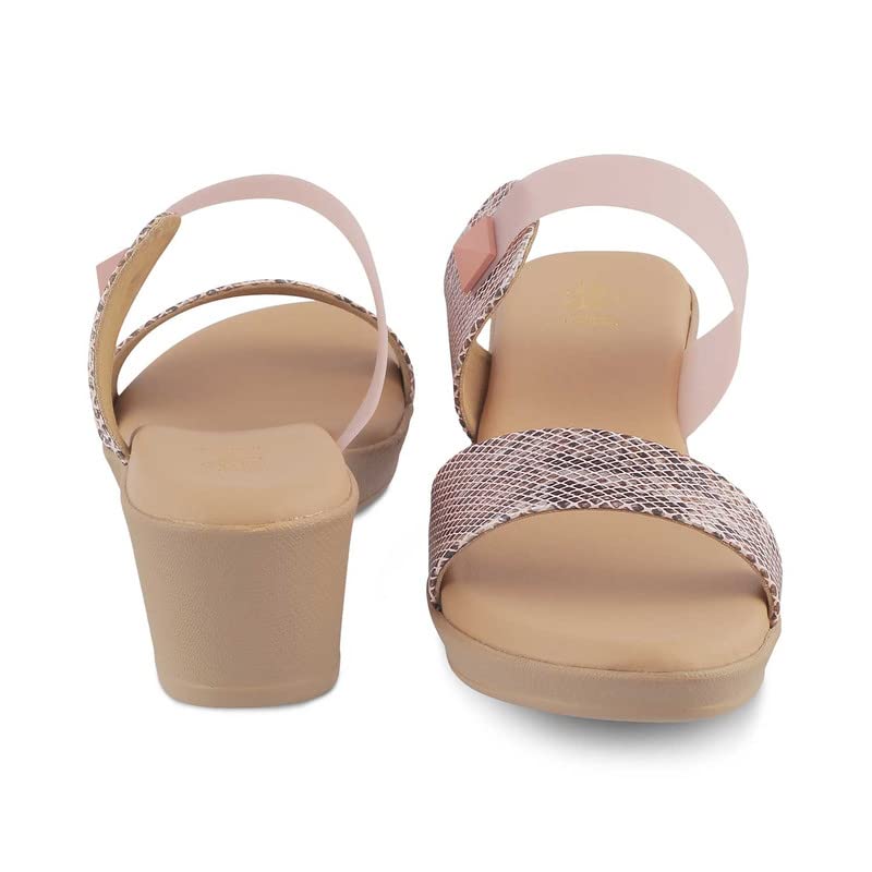 Image of tresmode Women Dress Wedge Sandals