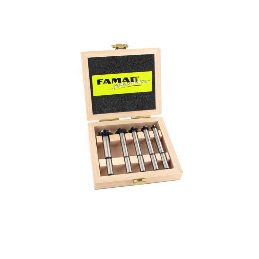 FAMAG Juego de avellanadores (5 piezas)