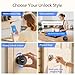 Philips Retrofit Smart Lock 230X, Smart Lock for Existing Deadbolt Built-in WiFi App Remote Control, Upgrade Your Door Lock Keyless Entry for Front Door, Auto Lock, Support Alexa & Google, Black
