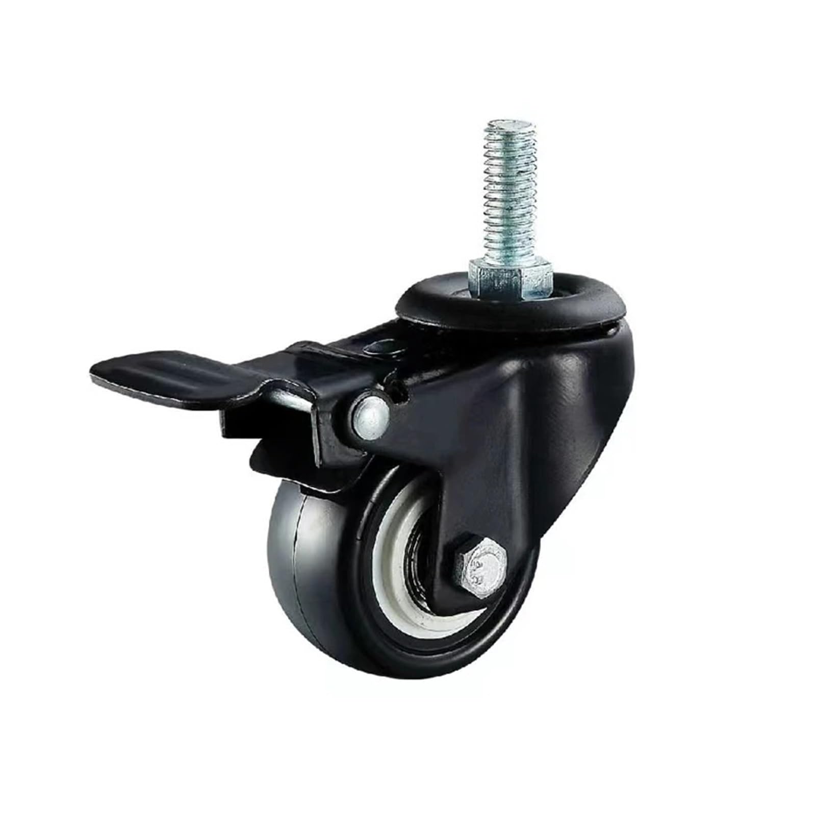 Roue multidirectionnelle 3 pouces M12 en acier robuste et double roulement silencieux - 6