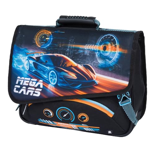 Oberthur Megabikes – 1 mochila de tamaño 16 x 38 x 34 cm – 2 compartimentos, azul, 16x38x34 cm