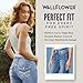 WallFlower Women's Flirty Curvy Flare High Rise Insta Stretch Juniors Jeans, Venus