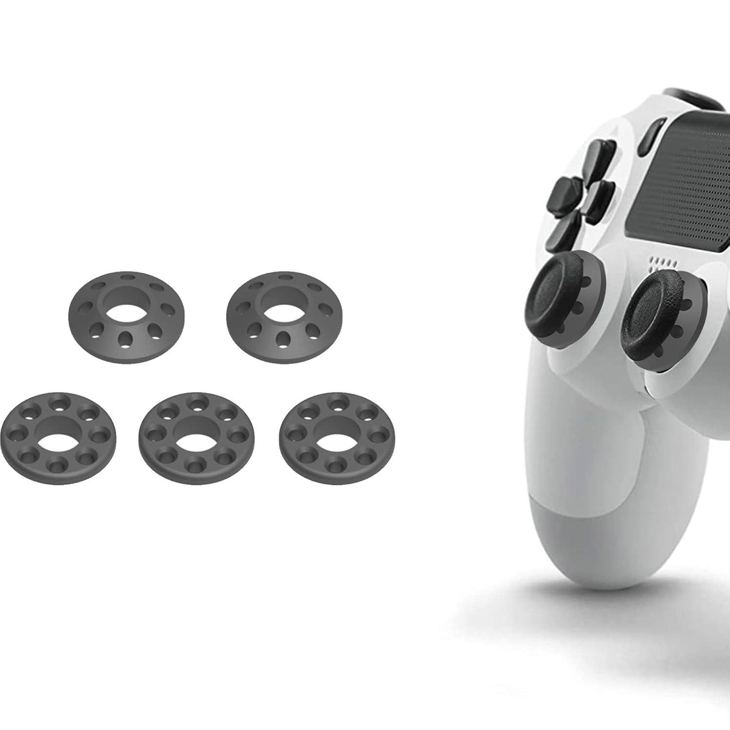 yothchose 5pcs Precision Rings for PS5/PS4/Xbox/Swicth Pro