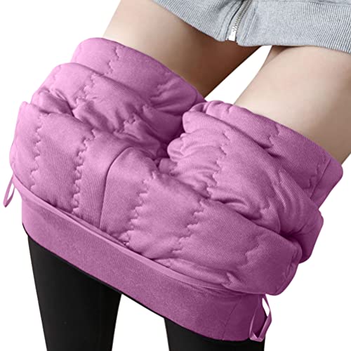Legging thermique chaud femme doublé polaire pantalon chaud hiver