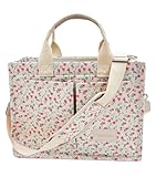 VogAphro Large Tote Bag for Women with 9 Pockets, Work Laptop Tote Handbags with Zipper, Crossbody Purses for Travel Office Everyday