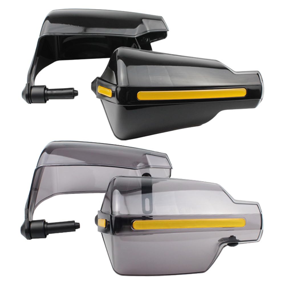 MASO Déflecteurs de pare-brise de protège-mains de moto, protège-mains protection contre le vent et le froid, protecteur de poignée de guidon 7/8" (2,2 cm), protège-main de vélo garde-vent