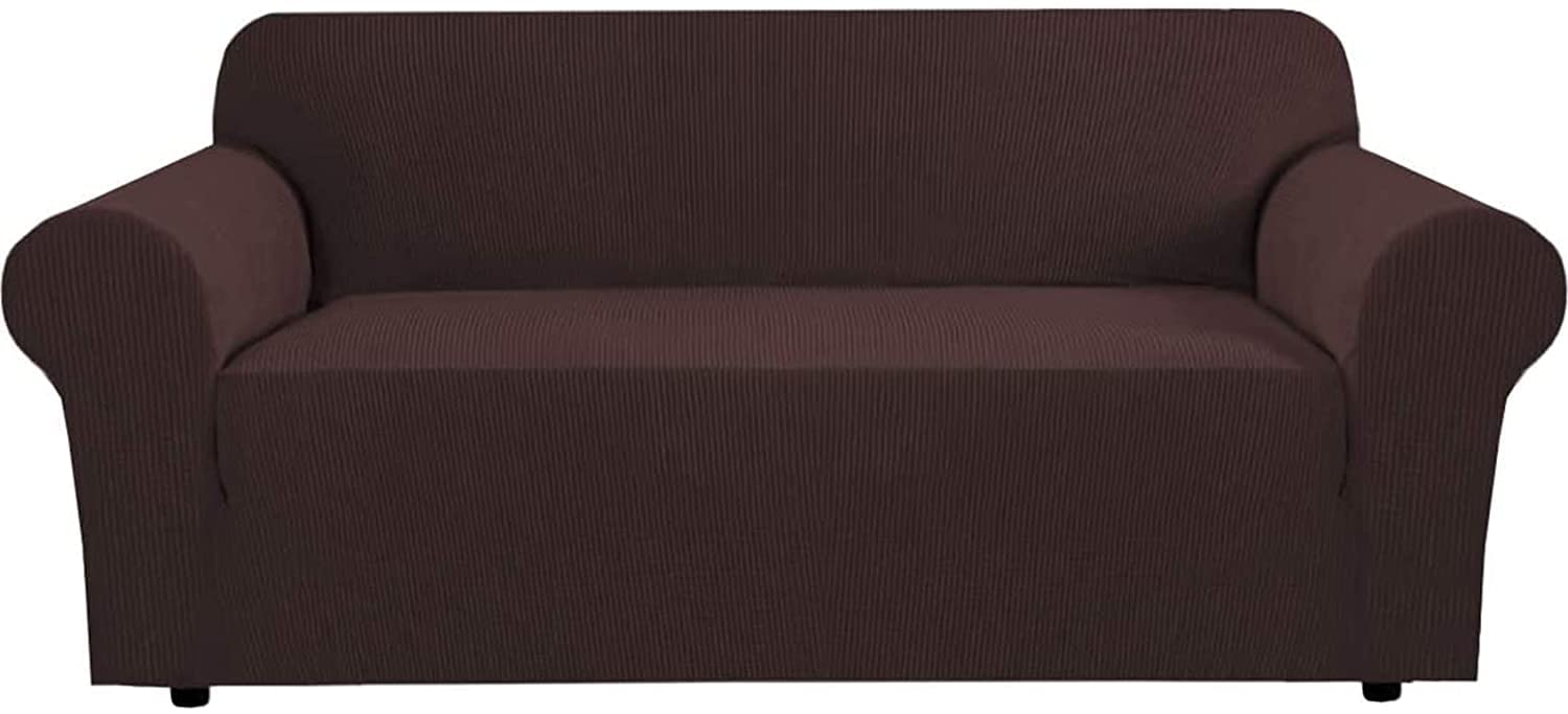 Housse de canapé extensible anti usure Konsilsa pour rénover un fauteuil de salon abîmé