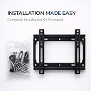 Wallnix TV Wall Mount for 12-35 inch LED/LCD/SMART TVs – Universal Steel Bracket for Flat Panels – Heavy Duty Mount gallery image