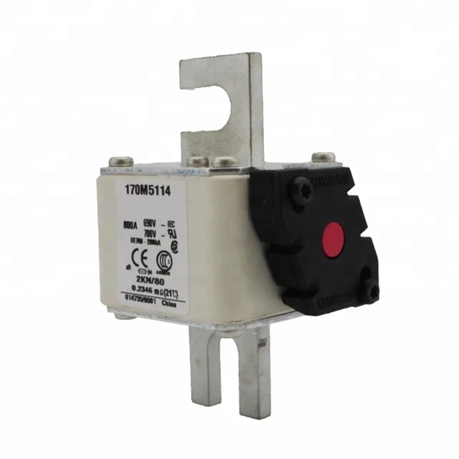 Fusible de Coche de acción rápida 800A 690V 170M5114 Portafusibles