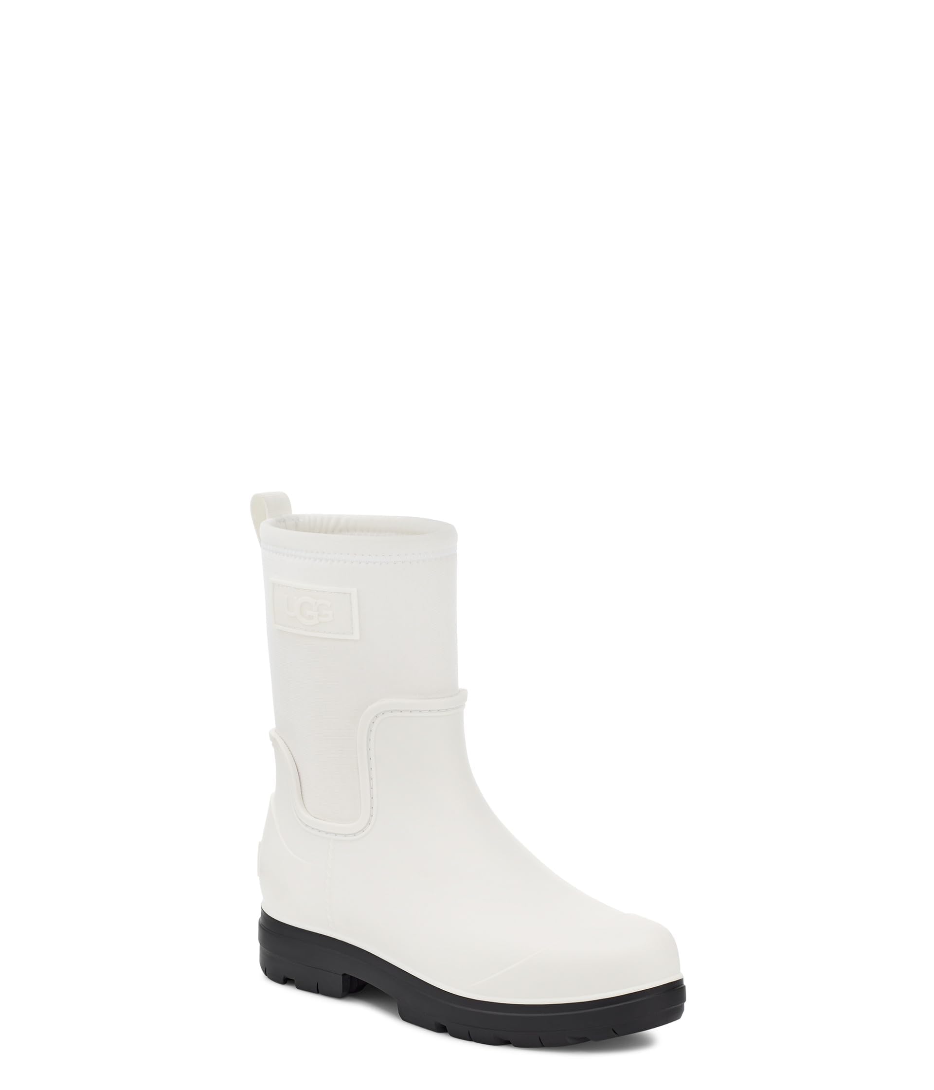 UGG Womens Droplet Mid Rain Boot White 5