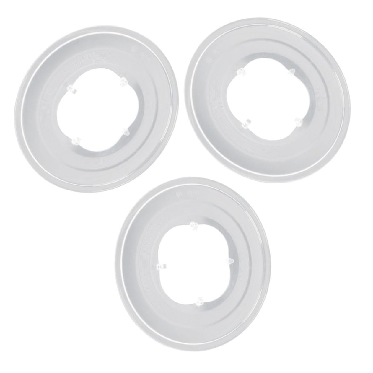 BRIGHTFUFU 3pcs for Bike Plastic Wheel Cover Protector for Mountain Bike Gears Prevents Dirt Mud Easy to Clean