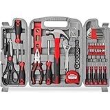 Hi-Spec Juego de Herramientas Básicas de 54 Piezas. Caja de Herramientas Manuales para el Hogar y la Oficina. Kit/Set Ideal para Reparacion, Mantenimiento, y Mecánica. Incluye Maletin de Transporte