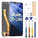ARSSLY Bildschirm für Huawei Mate 20 Lite SNE-AL00 SNE-LX1 SNE-LX2 SNE-LX3 LCD Display Digitizer Touchscreen Ersatz Assembly mit Reparatur-Set (Schwarz) Baby,Schwarz günstig Kaufen-ARSSLY Bildschirm für Huawei Mate 20 Lite SNE-AL00 SNE-LX1 SNE-LX2 SNE-LX3 LCD Display Digitizer Touchscreen Ersatz Assembly mit Reparatur-Set (Schwarz)